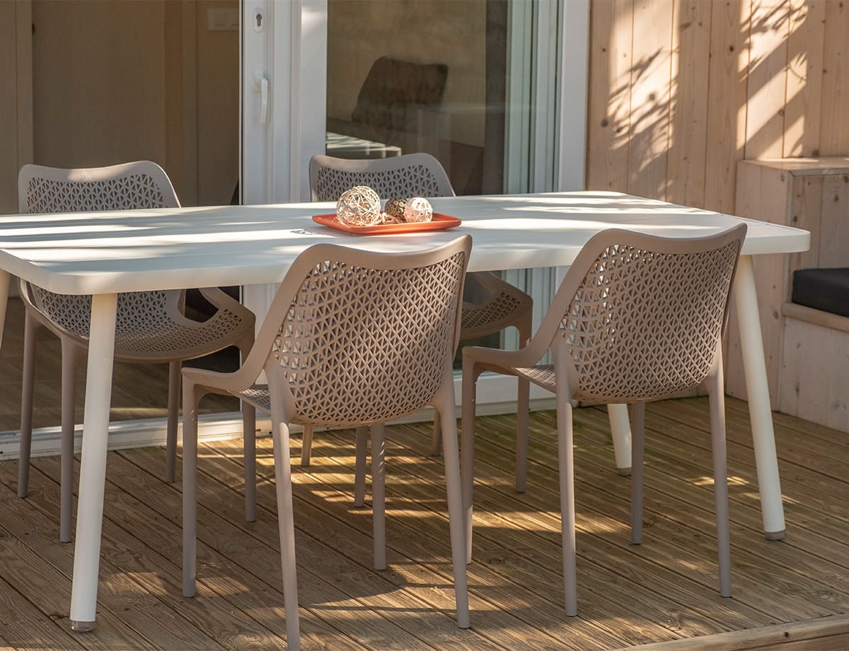 Silla exterior resina · Bruna