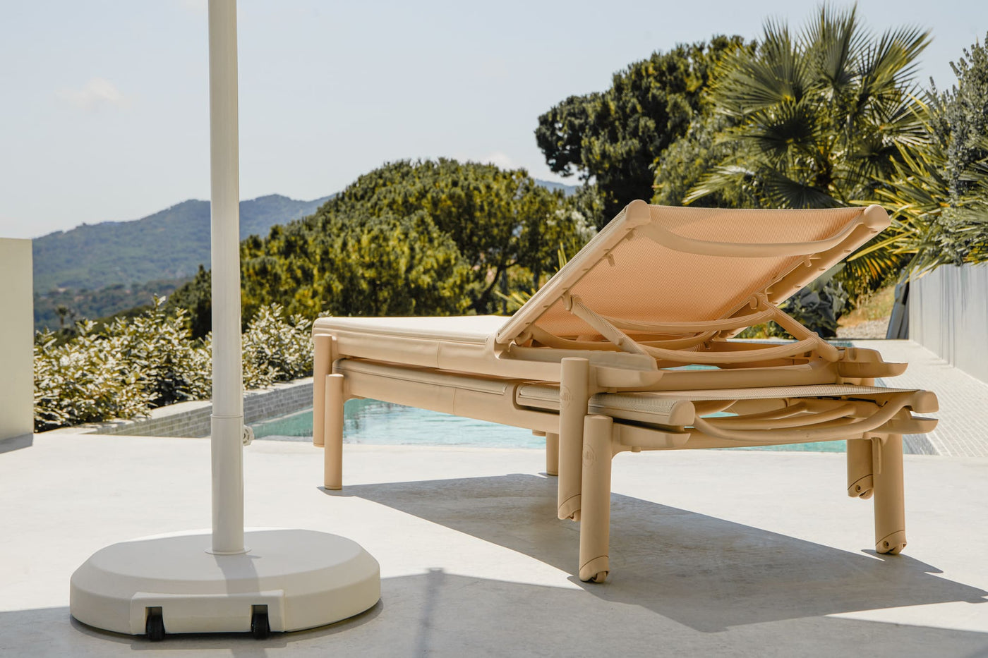Pie de parasol · 40 kg
