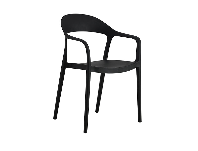 Silla exterior resina · estilo minimalista · Duna