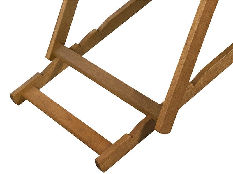 Mini tumbona exterior madera teca plegable · 59 cm · Bristol · vista 3