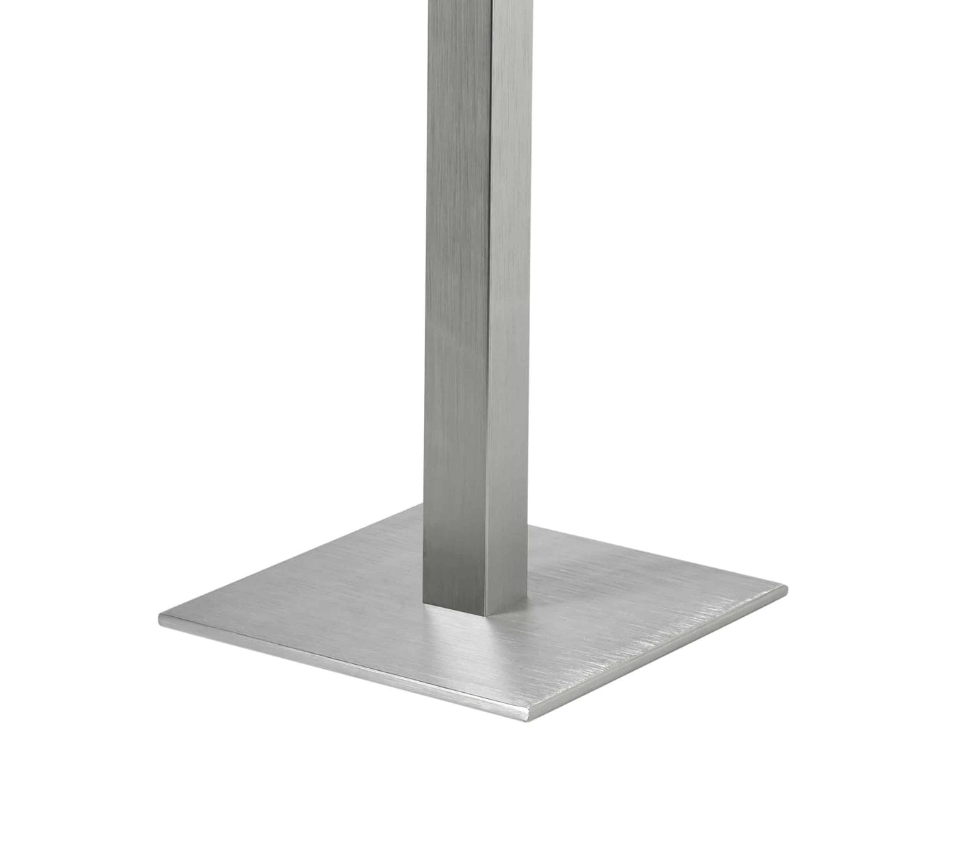 Mesa alta exterior · aluminio HPL 110 cm