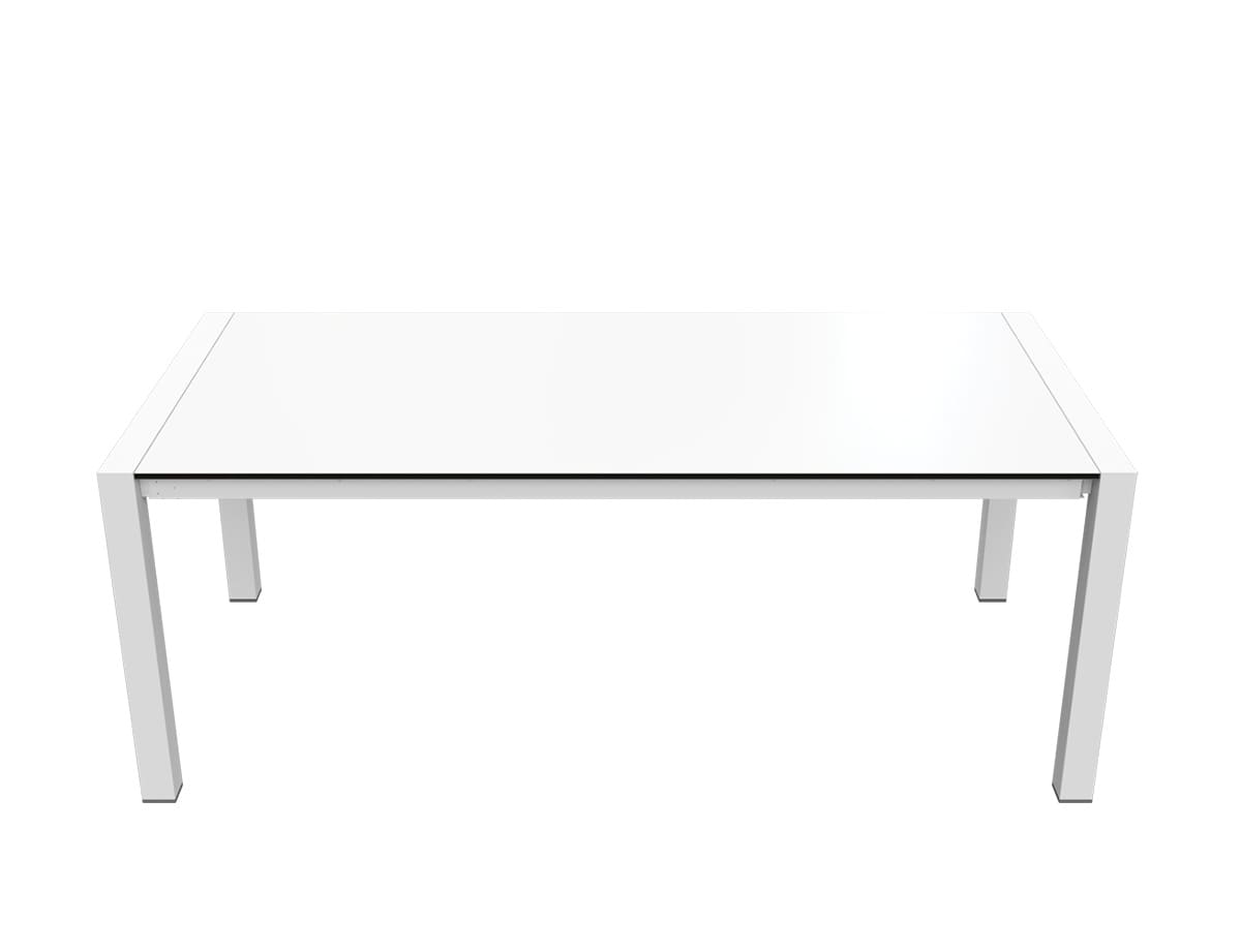 Mesa extensible exterior aluminio · HPL · Java · vista 1