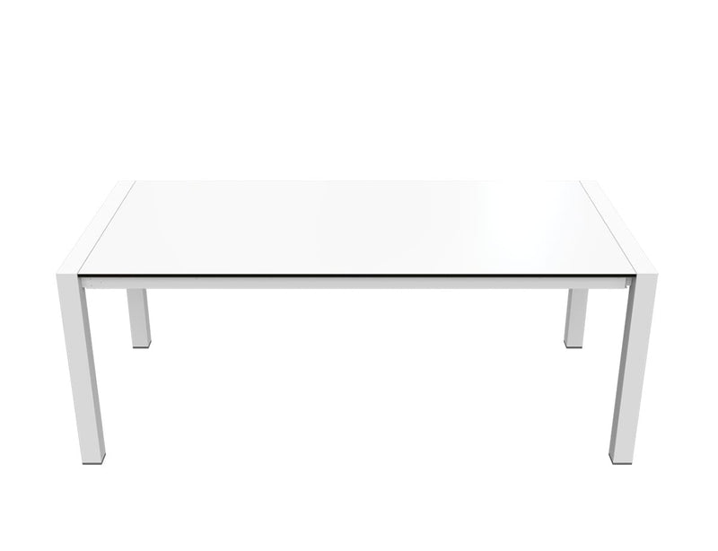 Mesa extensible exterior aluminio · HPL · Java · vista 1