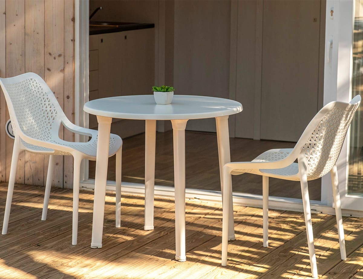 Mesa exterior resina · Werzalit · Selva · vista 5