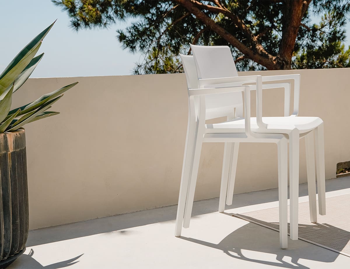 Silla exterior resina · estilo clásico · Bimba