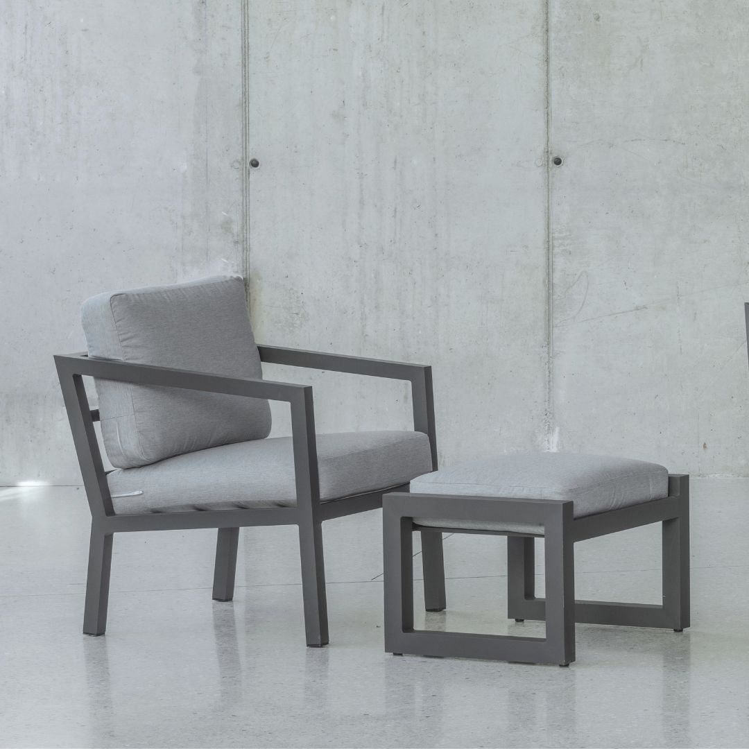 Sillón exterior · estilo versátil | 64×70 cm