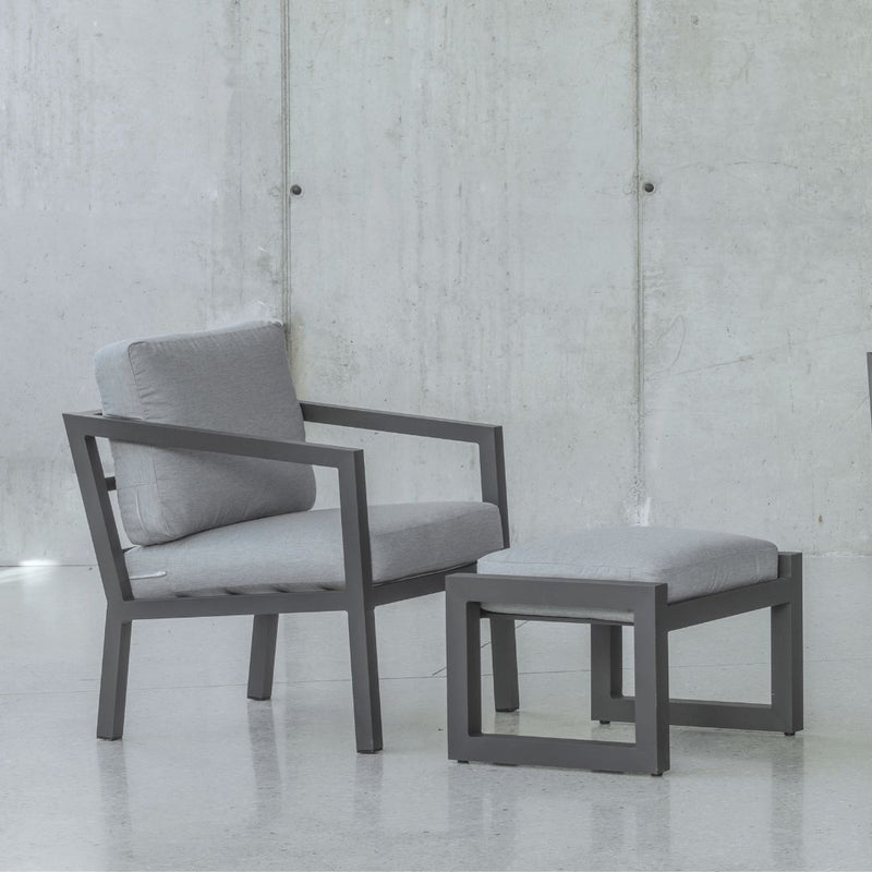 Sillón exterior · estilo versátil | 64×70 cm