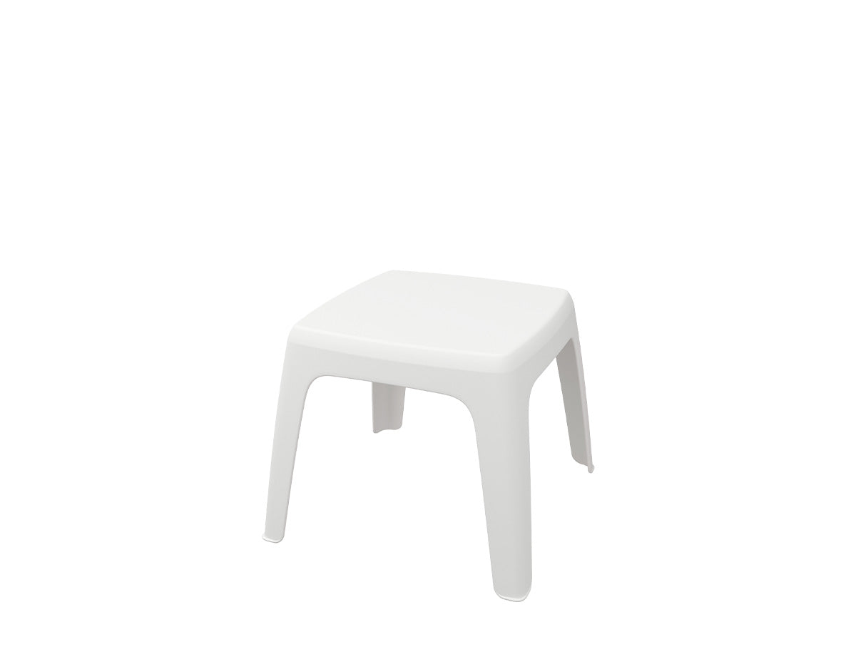 Mesa auxiliar exterior resina | 48 cm