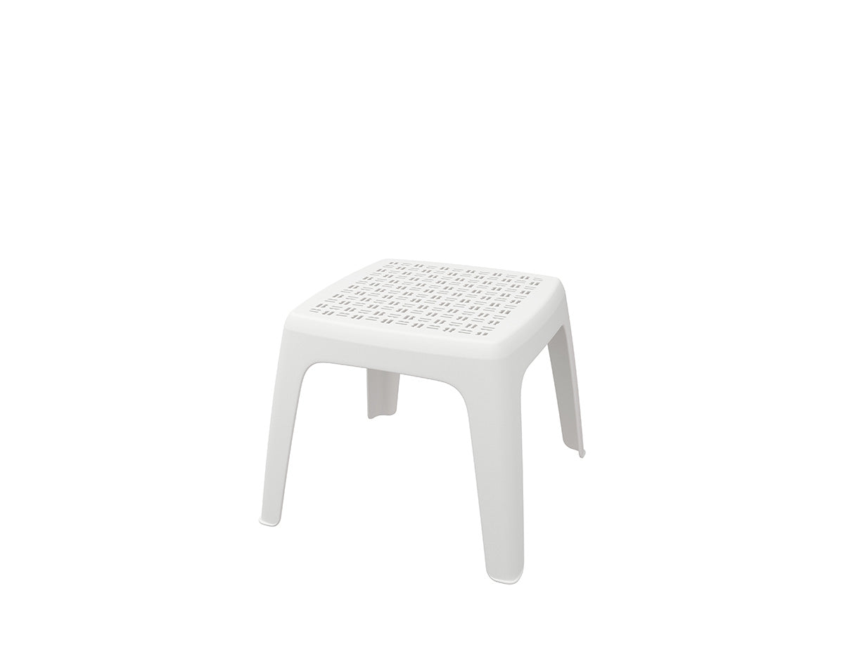 Mesa auxiliar exterior resina | 48 cm