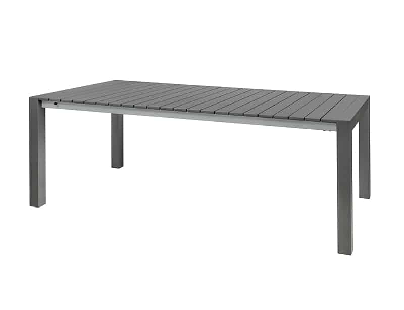 Mesa extensible exterior aluminio · HPL · Atlanta · vista 1