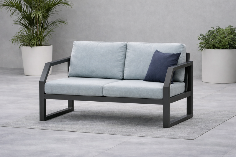 Sofá terraza 2 plazas · estilo contemporáneo | 150×82 cm