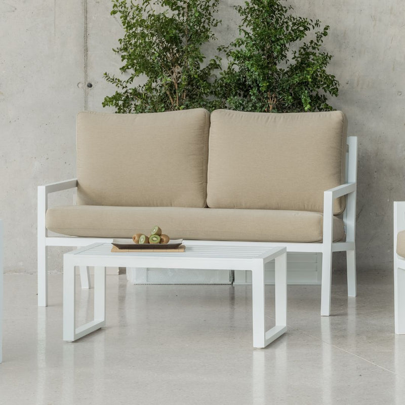Sofá terraza 2 plazas · estilo elegante | 150×85 cm