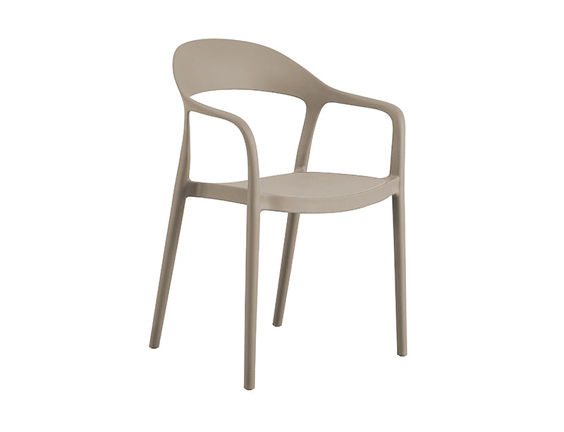 Silla exterior resina · estilo minimalista · Duna
