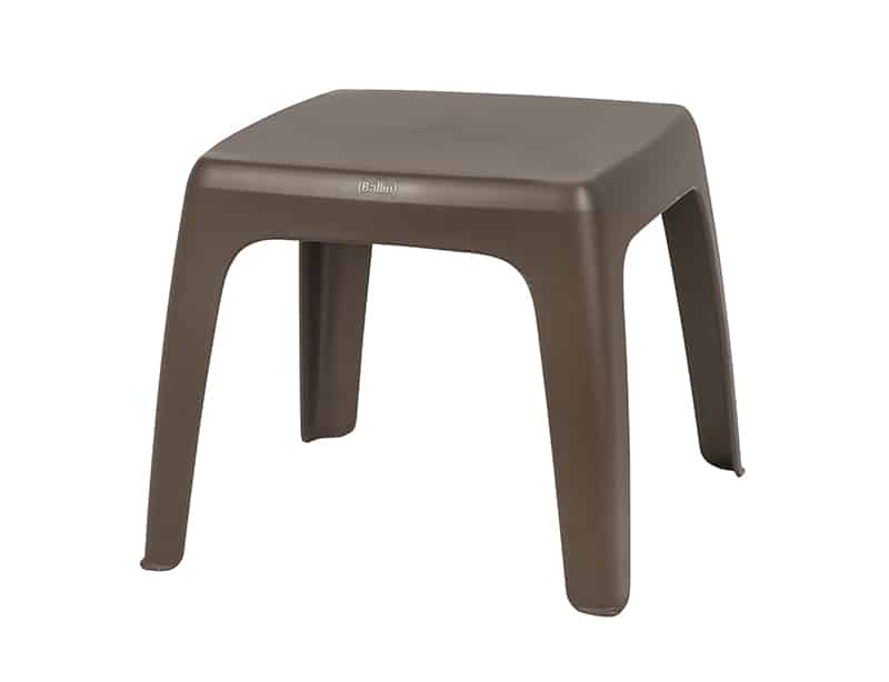 Mesa auxiliar exterior resina · 48×48 cm · Eva Pro Mini