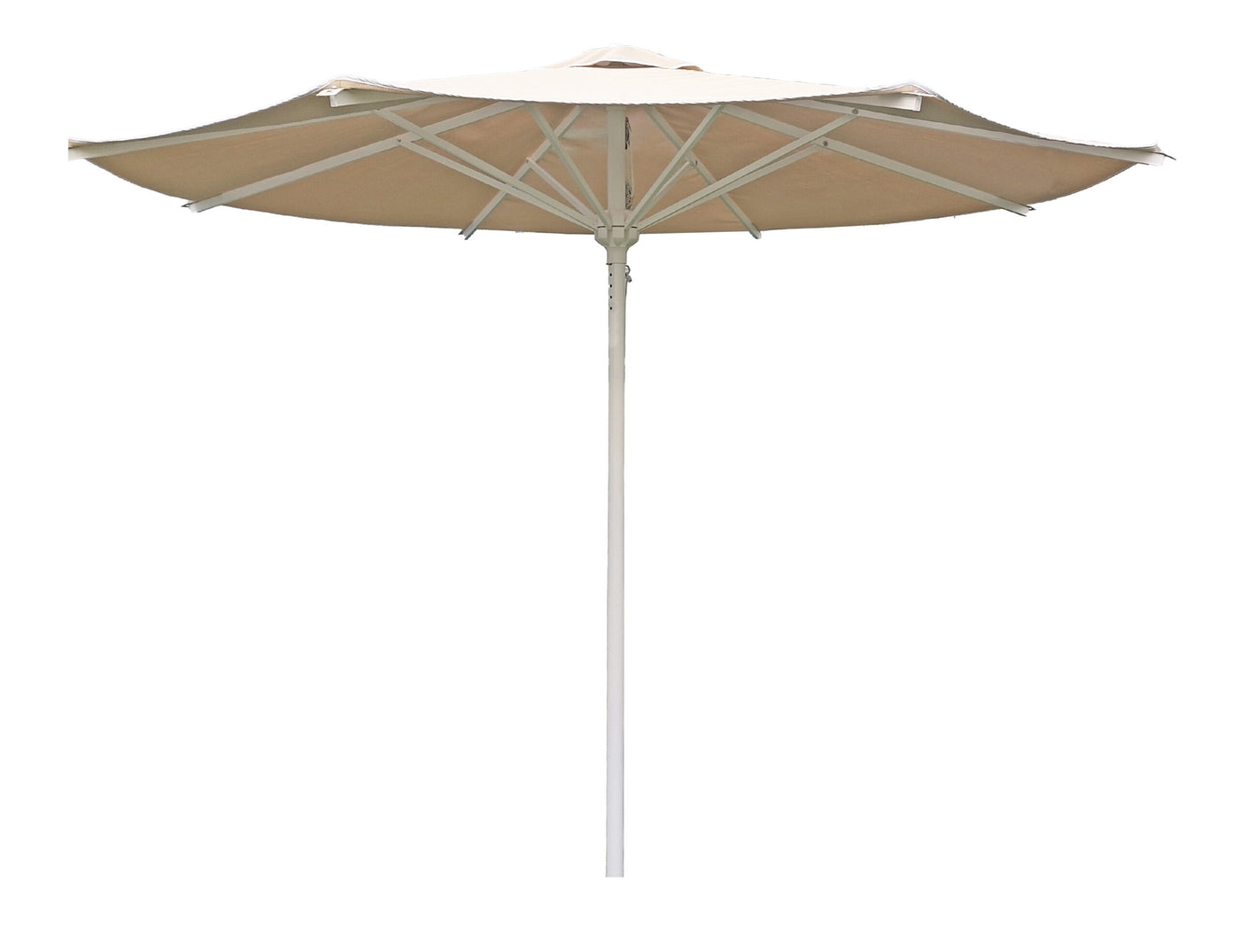 Parasol redondo exterior · aluminio Ø300 cm · Garbí