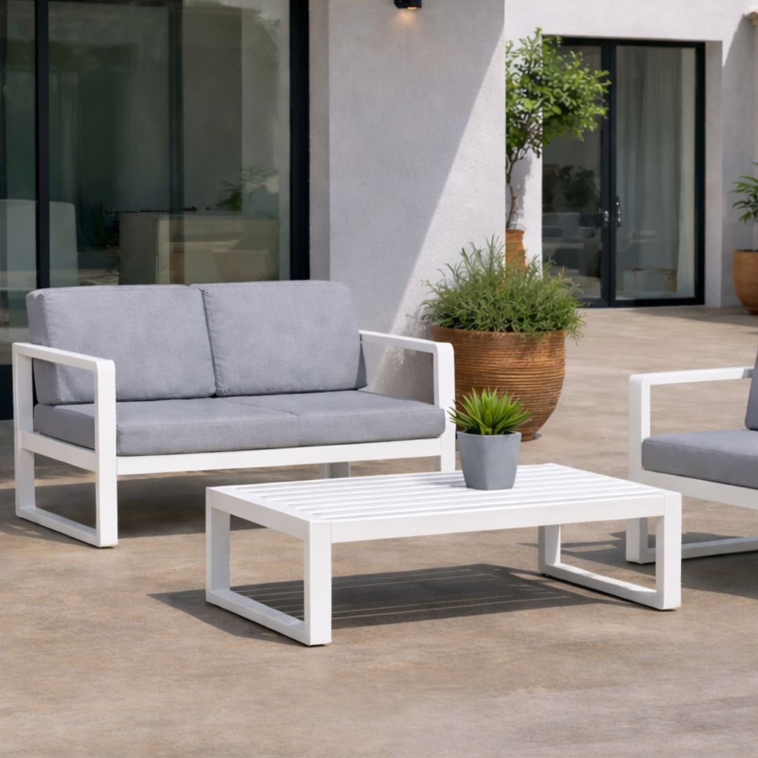 Mesa de centro exterior 90 cm · altura 41 cm