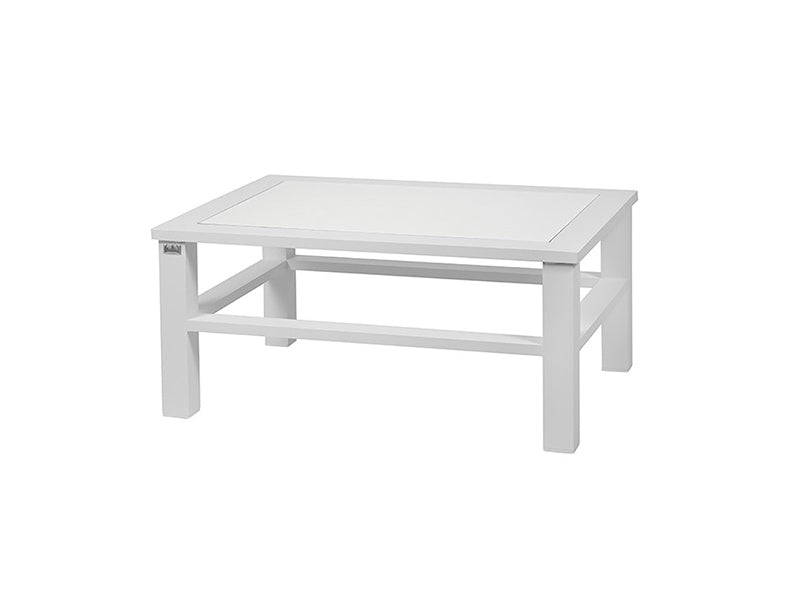 Mesa auxiliar exterior aluminio | 54 cm
