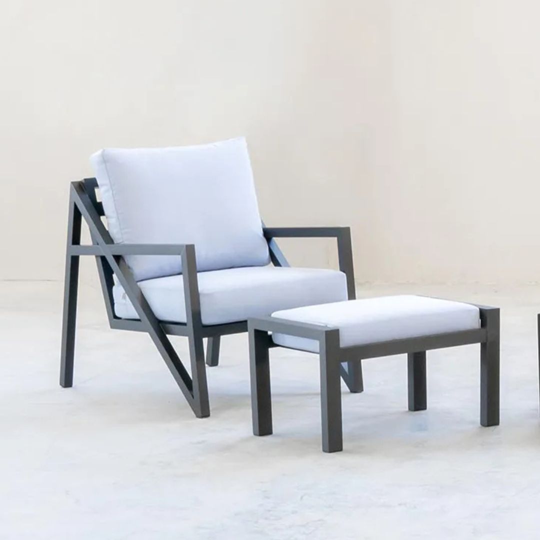 Sillón exterior · estilo versátil | 76×100 cm