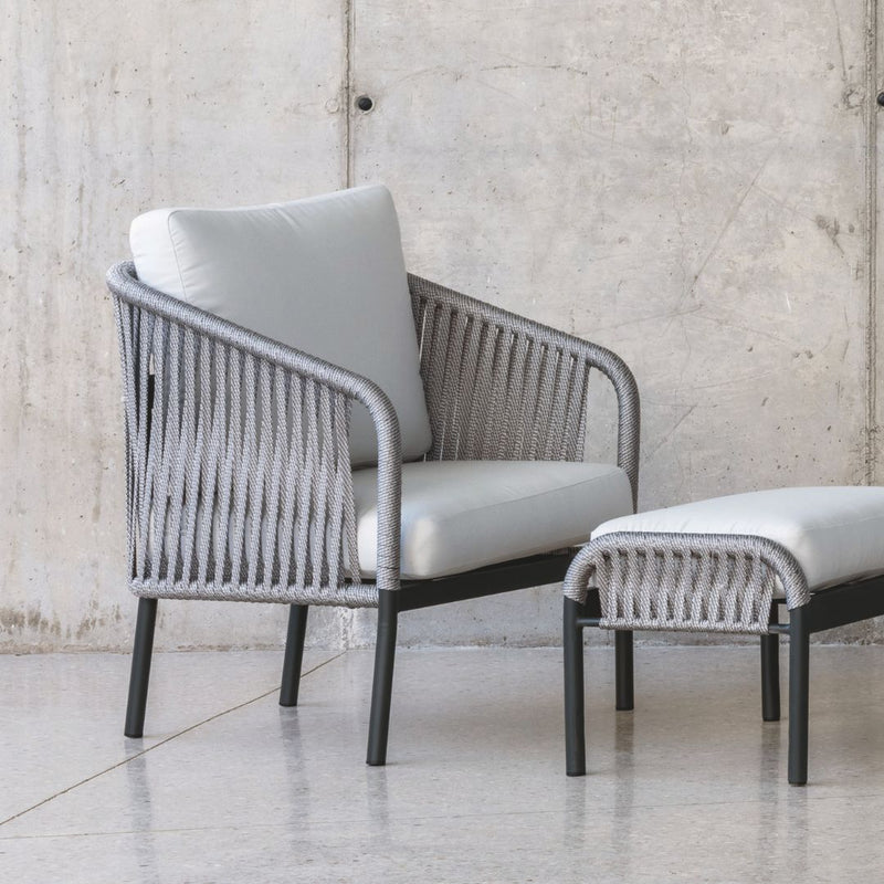 Sillón exterior · estilo versátil | 77×83 cm